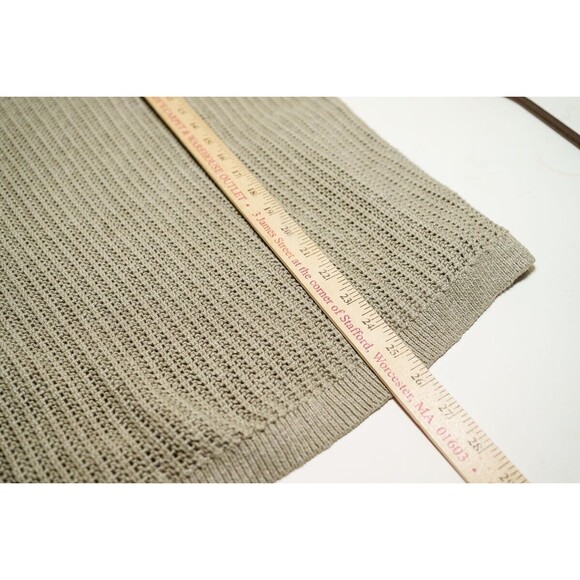 Abercrombie & Fitch womens M pullover tan sweater - Picture 6 of 7